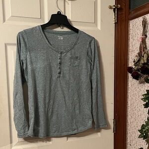 Ruff Hewn Green Textured Shirt